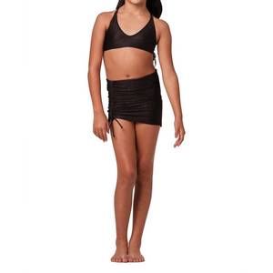 NEW SUBMARINE scrunch it glitter cover up in black